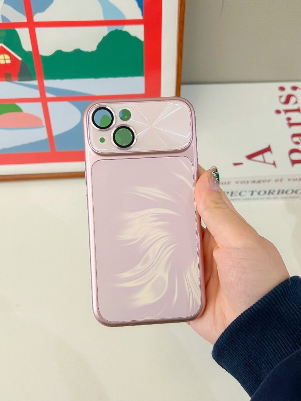Gorgeous Blush Pink Satin Phone Case